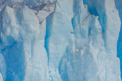 Detail view of perito moreno glacier