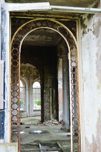 Interior of historical building