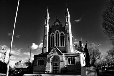 Low angle view of church