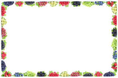 Digital composite image of flowering plants and trees against clear sky