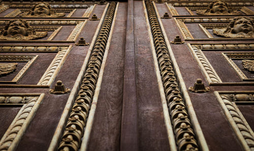 Full frame shot of railroad station