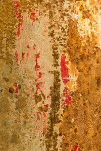 Full frame shot of weathered wall