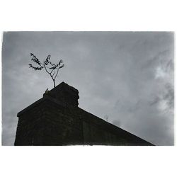 Low angle view of built structure against sky