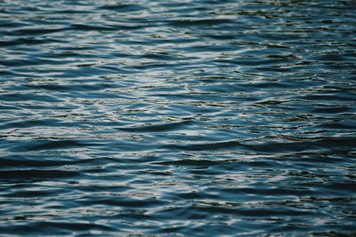 Full frame shot of rippled water