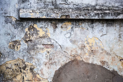 Full frame shot of weathered wall