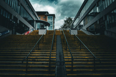 Low angle view of staircase