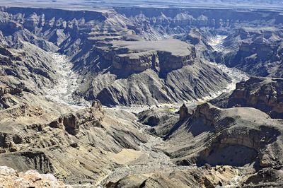 Scenic view of mountains