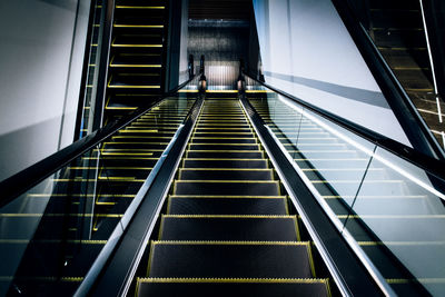 Man walking in corridor