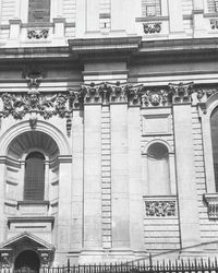 Low angle view of ornate building