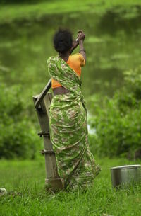 Close up of tree trunk
