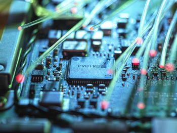 Close-up of computer keyboard