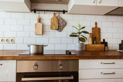 Interior of kitchen at home