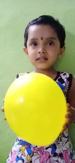 Portrait of cute girl