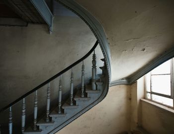 Staircase inside building