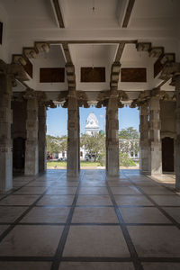 Corridor of building