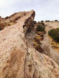 Scenic view of mountain against sky