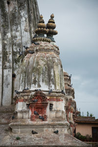 Low angle view of a temple