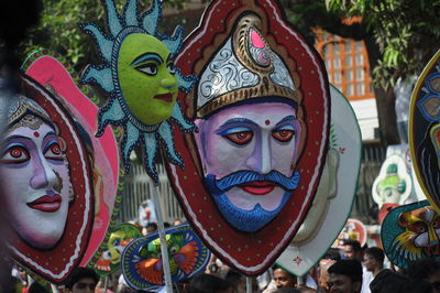 Close-up of buddha statue