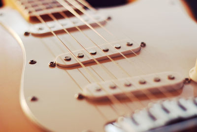 Close-up of guitar