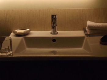 Bathtub in bathroom