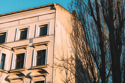 Low angle view of building against sky