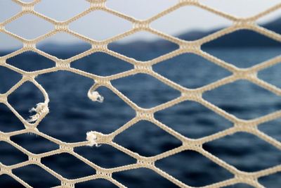 Close-up of chainlink fence