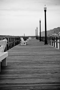 Pier on sea