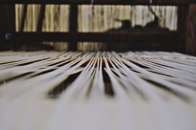 Close up of fabric