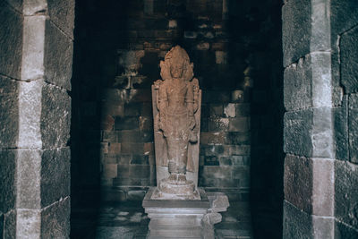 Statue of historic building