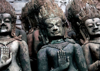 Close-up of buddha statue