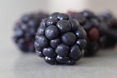 Close-up of blackberries