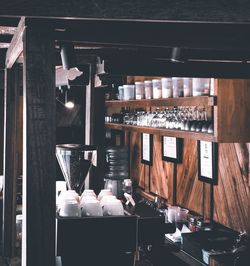 Interior of workshop