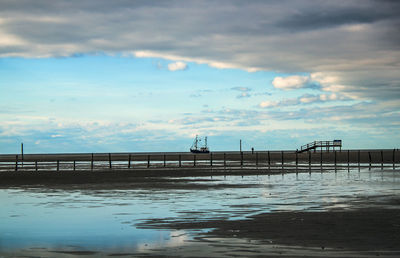 Bridge over sea