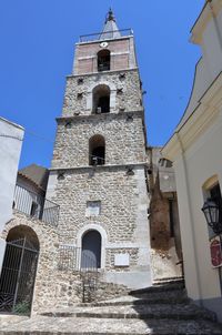 Low angle view of building against sky