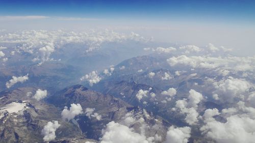 Aerial view of landscape