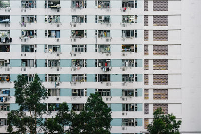 Full frame shot of residential building