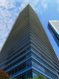 Majestic skyscrapers in marina bay singapore