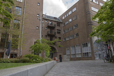 Street amidst buildings in city