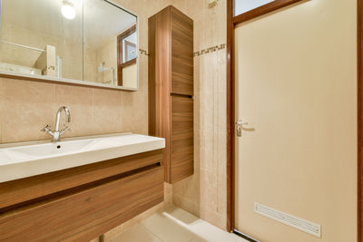 Interior of bathroom