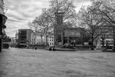 Street amidst buildings in city