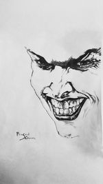 Close-up of paper over white background