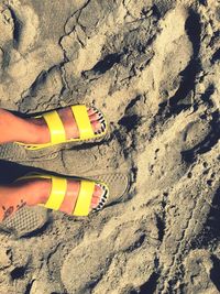 Woman on beach