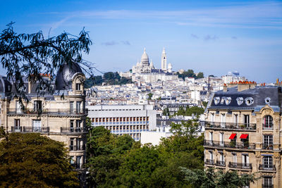 Buildings in city