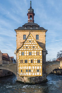 Bavarian old town hall of bamberg, germany