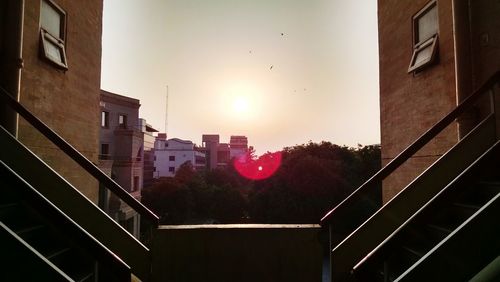 Low angle view of building against sky