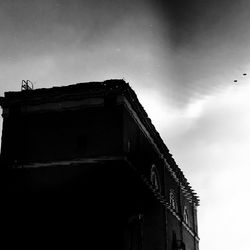 Low angle view of building against sky