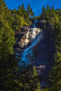 Waterfall in forest