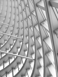 Low angle view of skylight