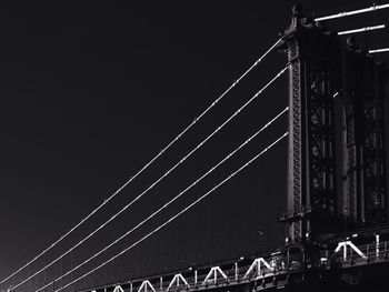 Low angle view of bridge