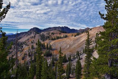 Lake martha hiking sunset peak, great western trail brighton rocky mountains, wasatch front, utah.